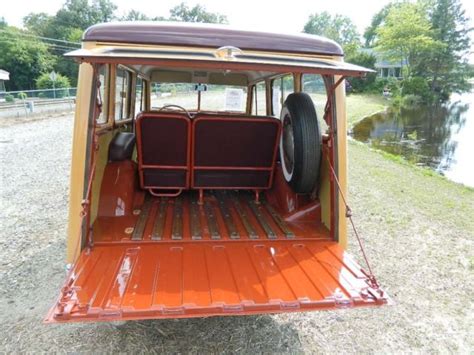 1948 Willys Overland Utility Jeep Station Wagon 3spd Classic Willys