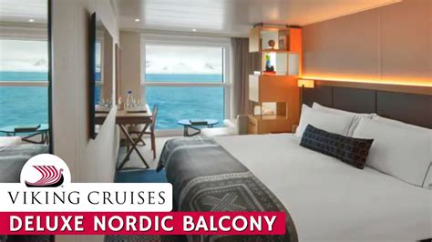 Viking Polaris Deluxe Nordic Balcony Stateroom Tour Review 4K