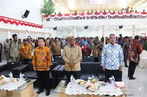 Kunjungi Papua Pegunungan Wamendagri Minta Pemda Segera Selesaikan Nphd