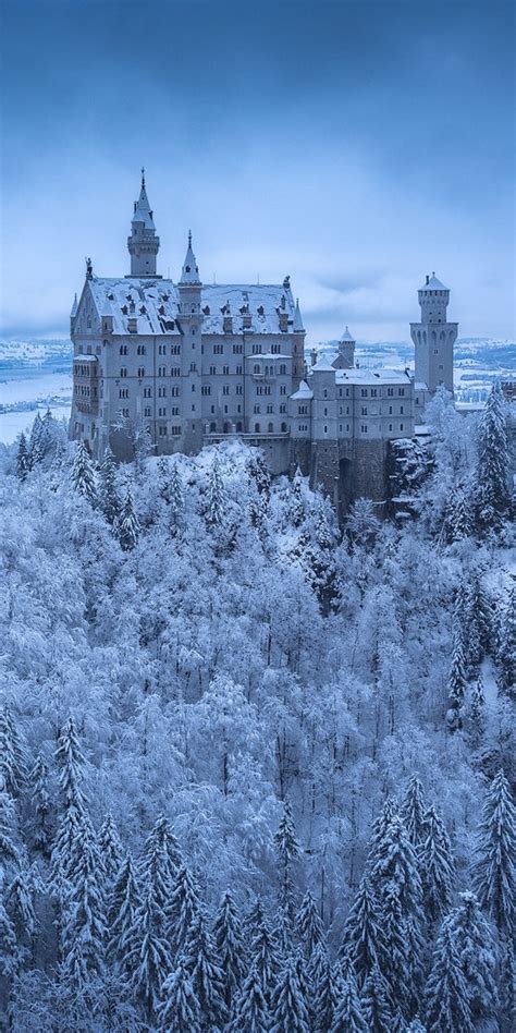 X Resolution Neuschwanstein Castle In Winter X