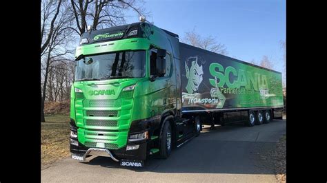 2018 Special Edition Scania STS 730 V8 Power Green Black Edition