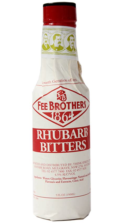 Fee Brothers Rhubarb Bitters 150ml