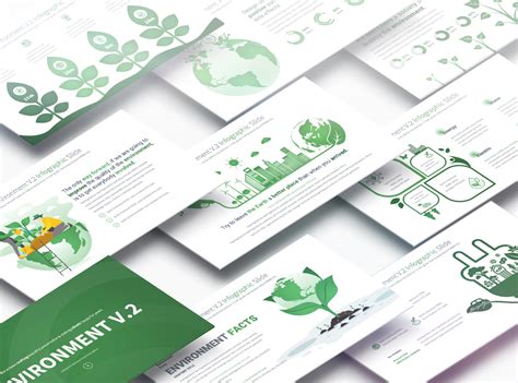 Environment V.2 - PowerPoint Infographics Slides by Pulsecolor on Dribbble