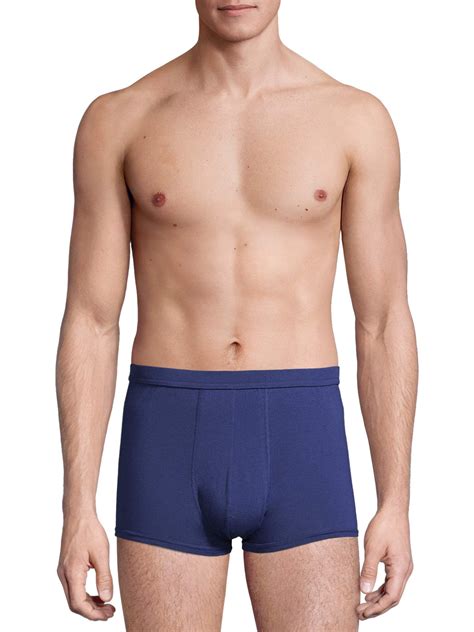 Hanes Mens Comfort Flex Fit Ultra Soft Cotton Stretch Trunks 3 Pack