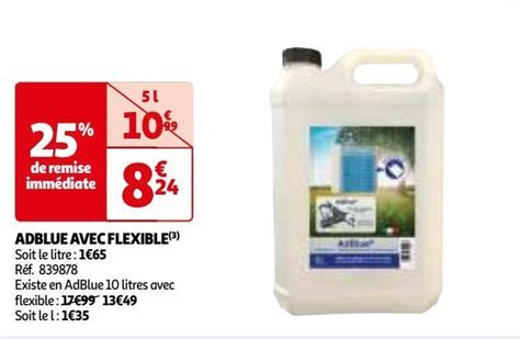 Promo Adblue Avec Flexible Chez Auchan