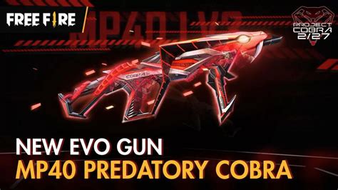 Cara Mendapatkan Evo Gun Mp Predatory Cobra Ff Dengan Mudah Dafunda