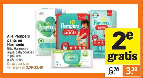 Alle Pampers Pants En Harmonie Aanbieding Bij Albert Heijn 1Folders Nl