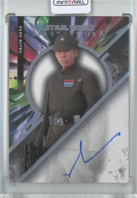 Mint Topps Star Wars Masterwork Richard Brake As