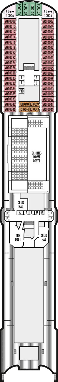 Eurodam Deck Plan And Cabin Plan