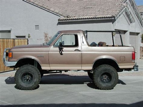 1989 Ford Bronco With Top Off Ford Bronco Classic Ford Broncos Bronco