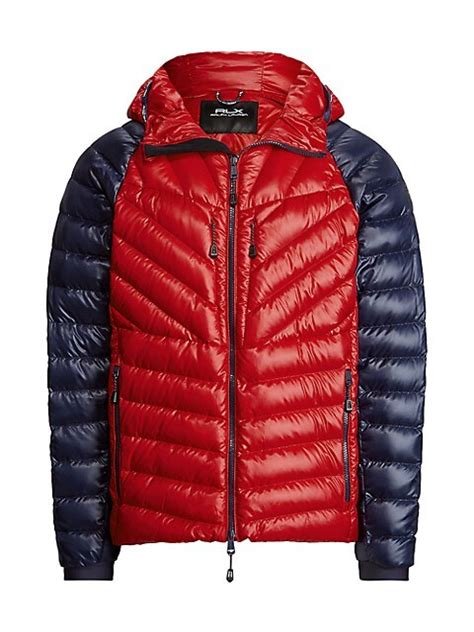 Shop Rlx Ralph Lauren Packable Water Repellent Down Jacket Saks Fifth Avenue