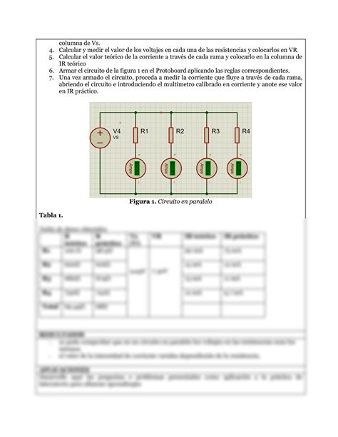 SOLUTION Práctica circuitos en paralelo Studypool