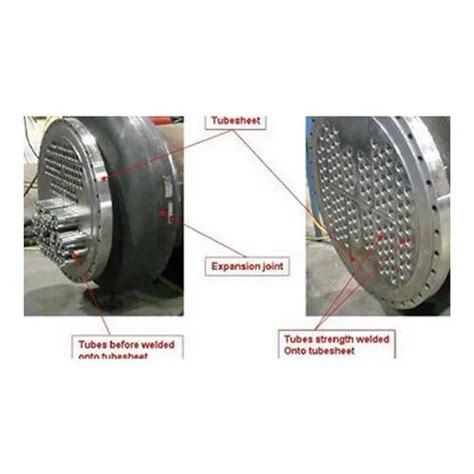 Stainless Steel Tube Sheet Heat Exchanger For Industrial Use At Rs