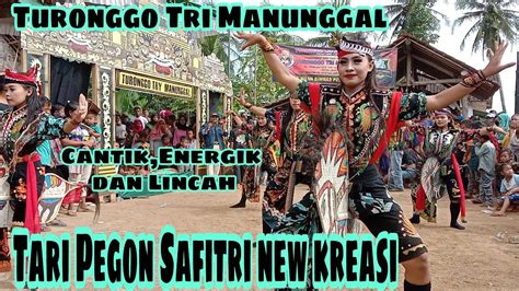 JARANAN TARI PEGON SAFITRI Turonggo Tri Manunggal YouTube