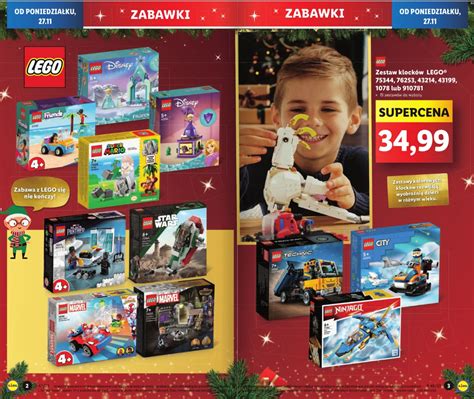 W mig znika z półek Promocja na klocki w Lidlu Lego za grosze