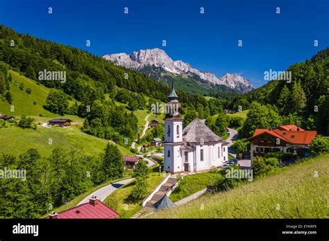 Germany Bavaria Upper Bavaria Berchtesgadener Country Berchtesgaden