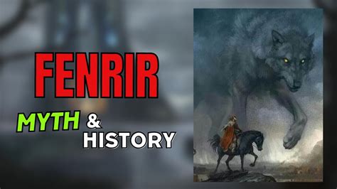 Fenrir Norse Mythology The Story Of Fenrir 🐺 Myth And History Youtube