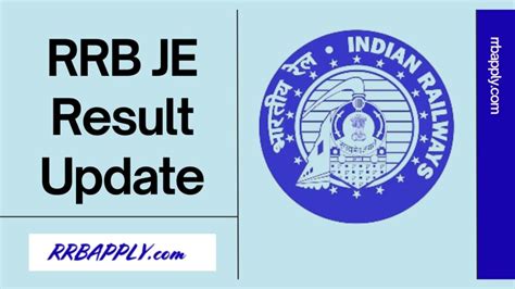 Rrb Je Result Je Cma Dms Cbt Result Direct Link Rrbapply