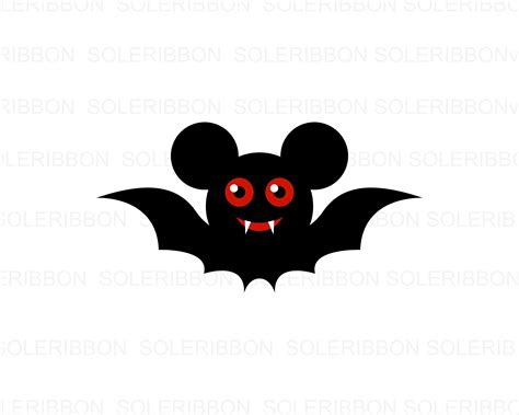 Vampire Mickey Minnie Svg Disney Halloween Svg Vampire Etsy