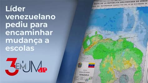 Nicol S Maduro Divulga Novo Mapa Da Venezuela Anexa O De