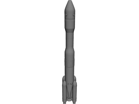 H2B Rocket CAD Model - 3DCADBrowser