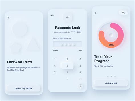 Skeuomorphism App App Interface Design App Design Layout Interface