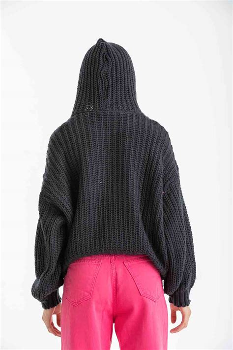 Oversized Hooded Sweater In Black Fyi From Dresscode In Egypt