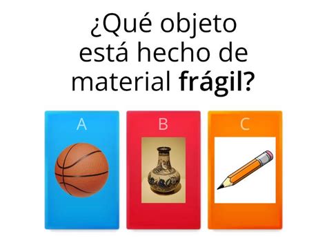 Propiedades de los materiales Questionário