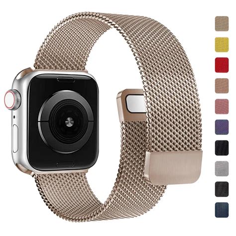 Correia Para Apple Watch Band Pulseira Milanese Iwatch Series