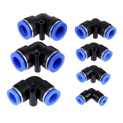 5Pcs Lot Pneumatic Parts Elbow Pneumatic Push In Fittings Connector