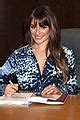 Lea Michele Another Brunette Ambition Book Signing At The Grove