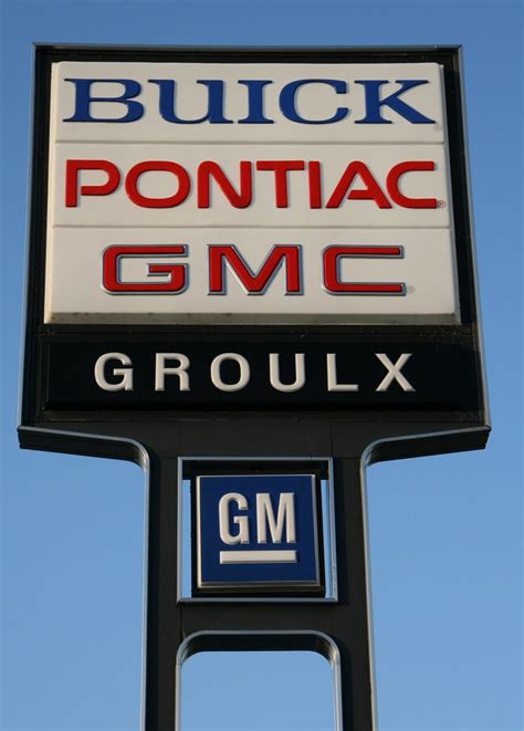 Groulx Buick Pontiac Gmc Monroe Mi Gm Dealer Sign In Mon Flickr