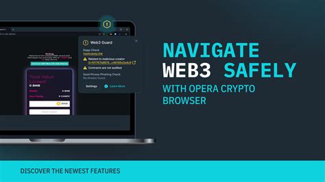 Opera Launches Web3 Guard To Make Web Browsing Safer For Crypto Users