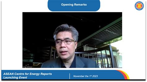 Asean Centre For Energy Launches Several Asean Energy Reports To