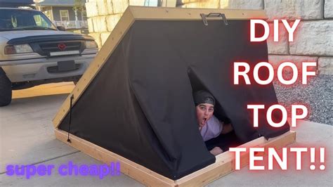 How To Build A Diy Roof Top Tent Building The Interior Youtube