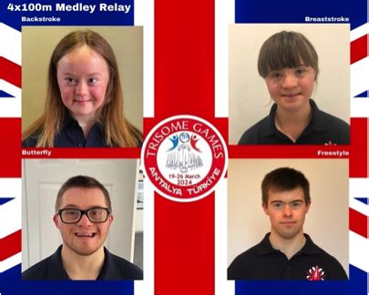 Great Britain Top Team Again At The World Down Syndrome Swimming