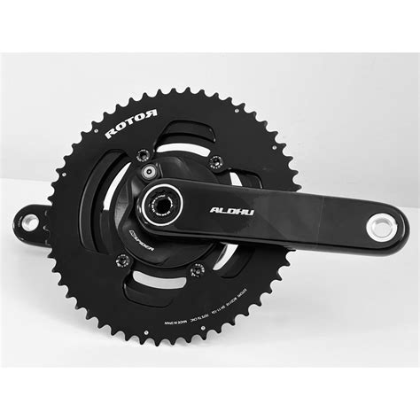 Pédalier Rotor Aldhu Carbon Inspider 12v Capteur Pour Shimano 12v