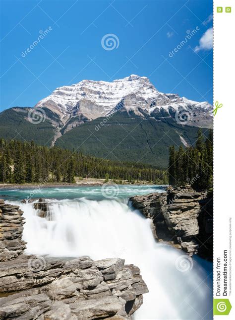 Sunwapta Falls Stock Image Image Of Nice Colors View 79661313