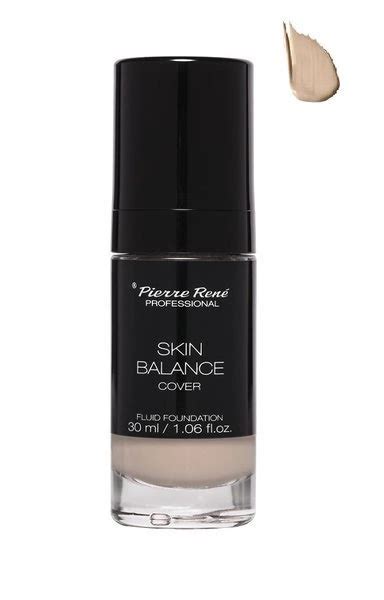 Pierre Rene Skin Balance Cover Fluid Foundation Wodoodporny Podk Ad