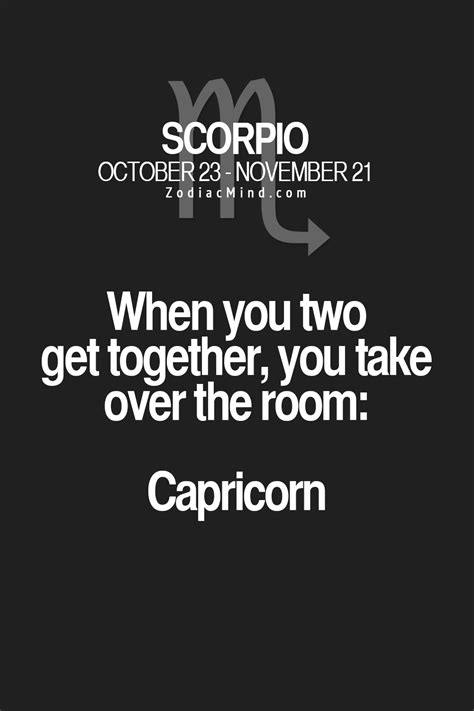 Zodiacmind Fun Facts About Your Sign Here Scorpio And Capricorn