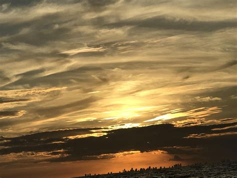 Sunset over Ft Lauderdale : r/florida