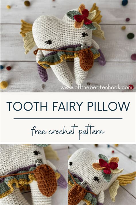 Crochet Tooth Fairy Pillow Heather Corinne Artofit