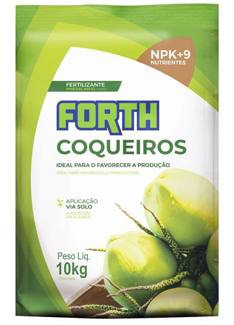 Adubo Fertilizante Forth Coqueiros Kg Multi Jardim Produtos Para