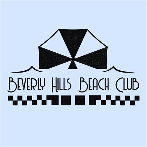 Beverly Hills Beach Club T Shirt 90210 Tv Show Tee Fluffy Crate Fluffycrate