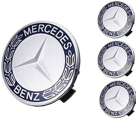 MERCEDES DEKIELKI KAPSLE ZNACZKI DEKLE DO FELG 75mm 70mm 4szt ZNACZKI