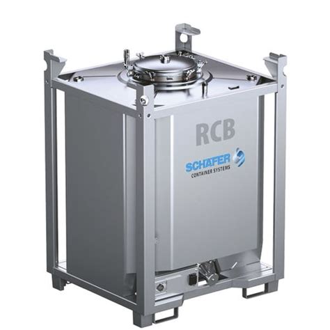 Contenedor Ibc De Acero Inoxidable Rcb Series Sch Fer Container