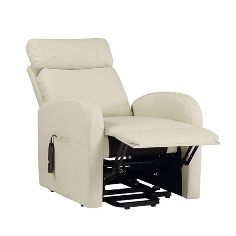 Ricardo Recliner W Power Lift Beige Acme Furniture Furniture Cart