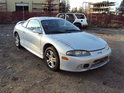 1998 MITSUBISHI ECLIPSE GS MODEL COUPE 2 0L DOHC MT FWD COLOR SILVER