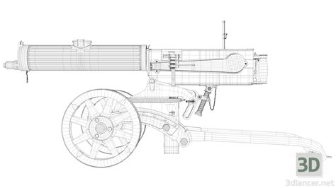 Maxim Machine Gun Diagram