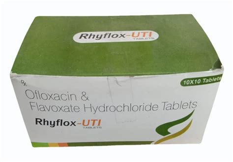 Oploxacin Flavoxate Hydrochloride Tablet 100 Mg At Rs 1420 Box In New